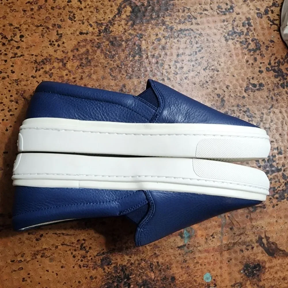 Soludos Sz.8 Navy Ibiza Slip On Sneaker